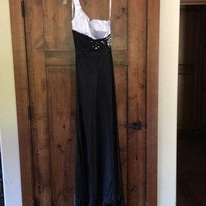 Black and White Dress